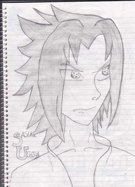 Scetch Sasuke Uchiha By Yoshikuni97 On Deviantart