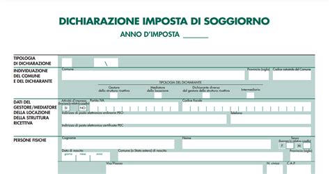 Dichiarazione Imposta Di Soggiorno Proroga Scadenza Al 30 Settembre