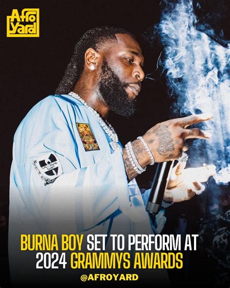 Burna Boy Becomes The First Afrobeats Artist To Perform At Grammys