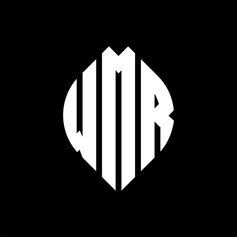 wmr circle letter logo design  circle  ellipse shape wmr
