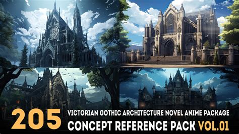 ArtStation - 205 arts - Victorian Gothic Architecture Novel Anime ...