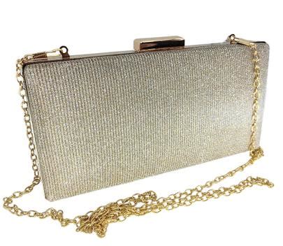 Bolsa clutch feminina brilhosa de festa carteira de mão luxo glamour