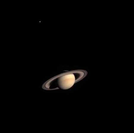 Cassini Captures Its First Image Of Saturn The Planetary Society