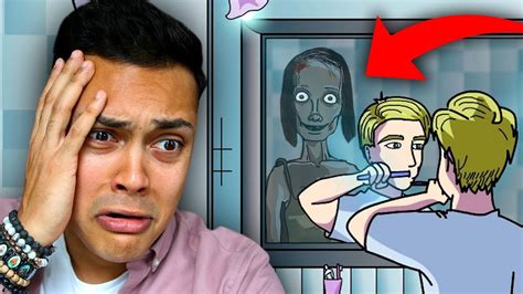 REACTING TO THE MOST SCARY STORIES ON YOUTUBE (SCARY ANIMATIONS) - YouTube