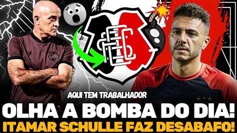 BOMBA NAÇÃO Itamar Schulle Rebate Criticas Do Rival Pós Jogo