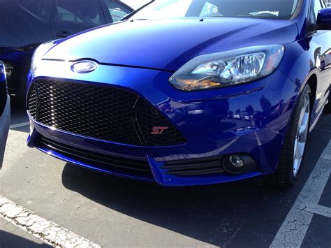 Ford Focus St Performance Blue Photo Gallery 210