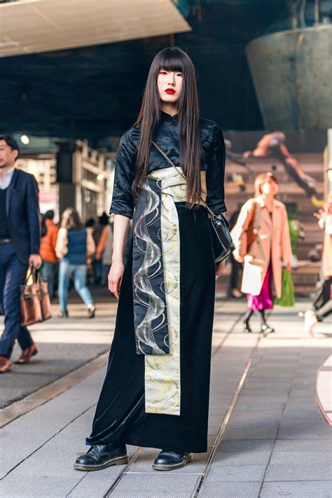 The Best Street Style From Tokyo Fashion Week Fall Harajuku