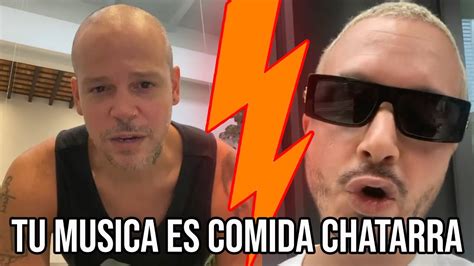 Residente Le Tira A J Balvin Youtube