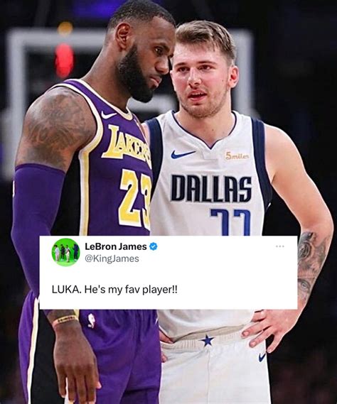 Nba Memes On Twitter Theres No Denying That Lebron And Luka Are Both