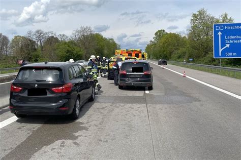 A5 Bei Schriesheim Drei Leichtverletzte Bei Unfall An Der Ausfahrt