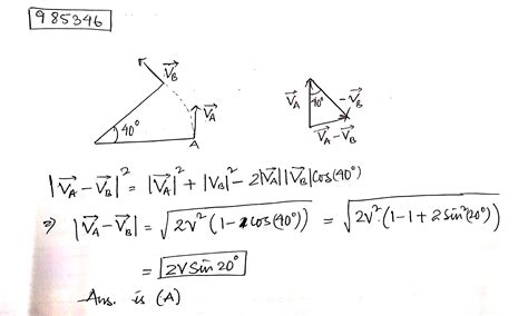 A Particle Is Moving In A Circle Of Radius R Centred At O With Constant Speed V What Is The