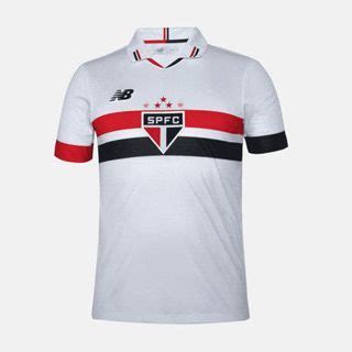 Camisetas Masculinas De Time Sao Paulo Promoção imperdivel 2024