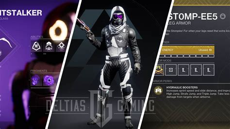 Destiny 2 Void Hunter PvP Build Deltia S Gaming