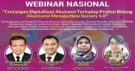 Dosen Uin Jadi Pembicara Seminar Nasional Stekom Semarang Bahas