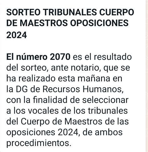 CSIF Sorteo del número aleatorio para las oposiciones de maestros 2024