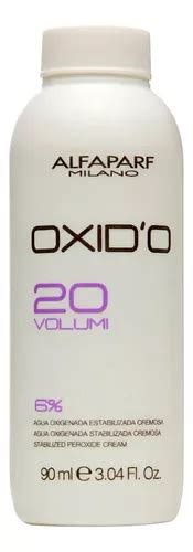 Peróxido de hidrógeno oxigenado Alfaparf 90 ml 20 volúmenes Tom 2