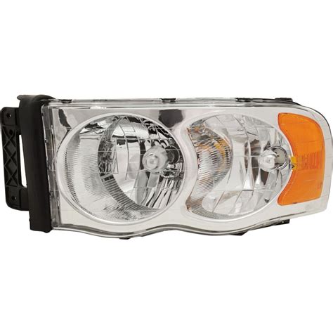 Carlights360 For 2004 2005 Dodge Ram 2500 Headlight Assembly Driver