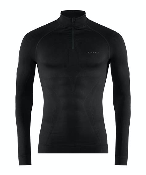 Falke Herren Langarmshirt Maximum Warm Sport Fischmann