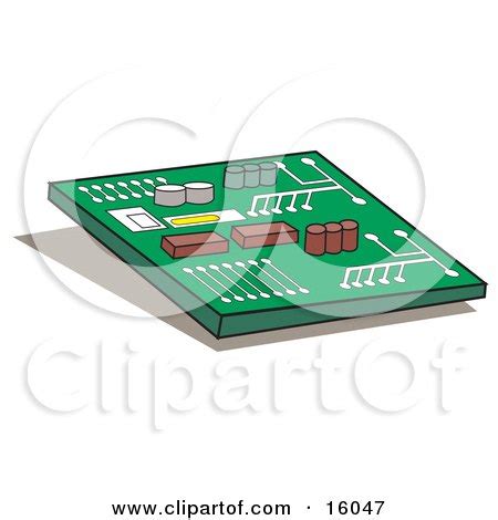 Computer Chip or Motherboard Posters, Art Prints by - Interior Wall Decor #16047