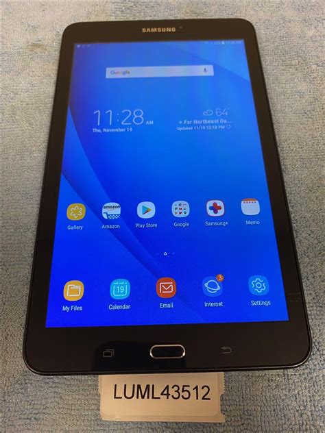 Samsung Galaxy Tab E 80 T Mobile Black 16gb Sm T377t Luml43512