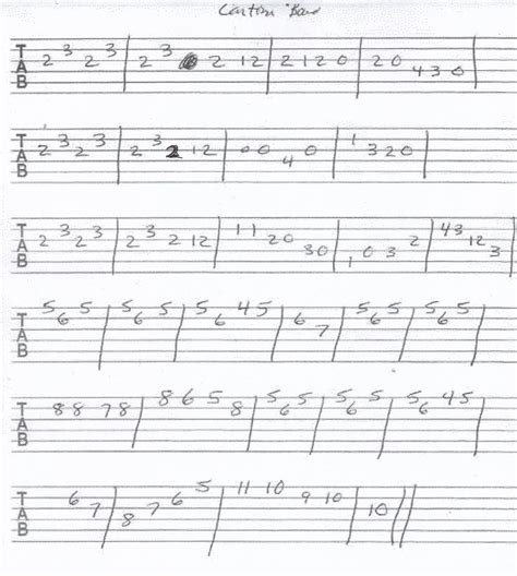 Star Wars - Cantina Band Tab | Guitar tabs songs, Guitar chords for ...