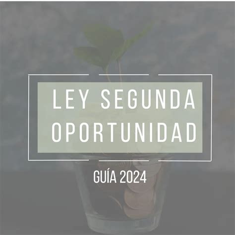 Gu A Ley Segunda Oportunidad Requisitos Ventajas Preguntas