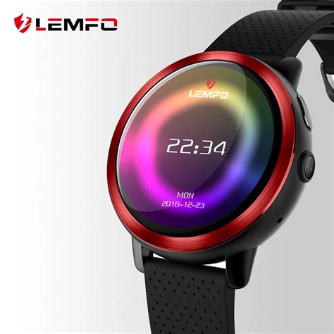 Aliexpress Buy LEMFO LEM8 Luxury 4G Smart Watch Android 7 1 1 2GB