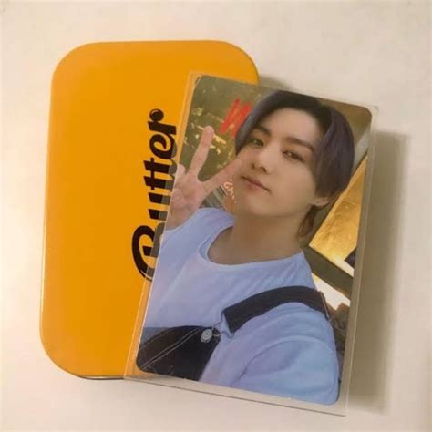 Jual Photocard Jungkook Bts Official Weverse Butter Tin Case Photocard Suga Bts Official