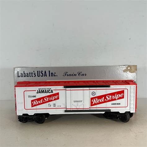 Labatts K Line K 751406 Red Stripe Lager Beer Refrigerator Reefer Car