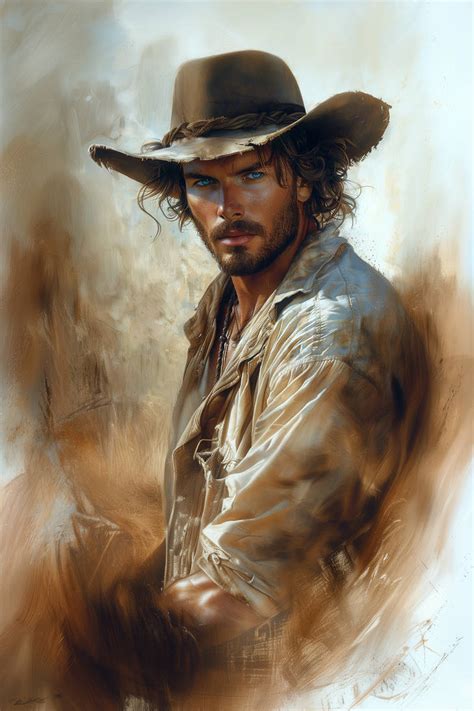 Cowboy Portrait by tribaleyes01 on DeviantArt