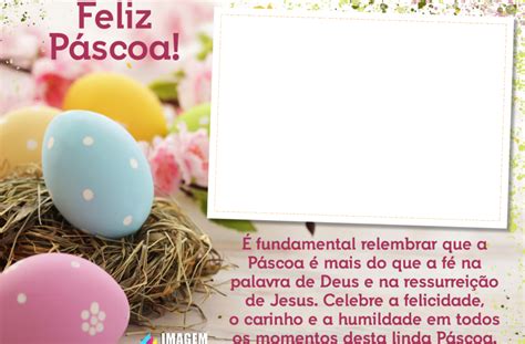 Feliz Páscoa Mensagem Moldura PNG Imagem Legal