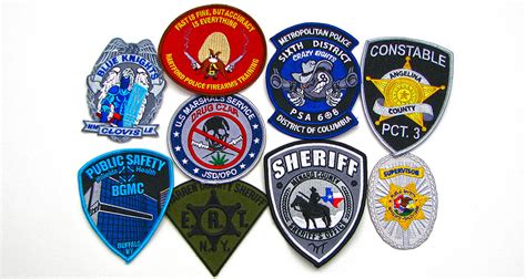 Custom Police Patches Free Setup High Quality And Durable