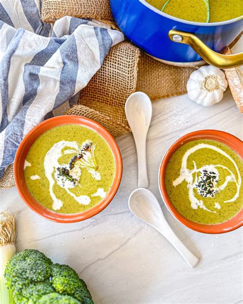 Roasted Broccoli Soup — The Global Vegetarian