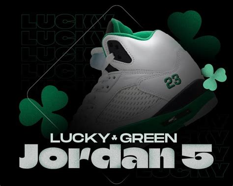 Jordan 5 Lucky Green - The Good Luck Charm We All Need!