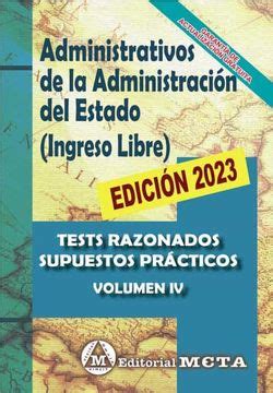 Libro Administrativos De La Administracion Del Estado Ingreso Libre