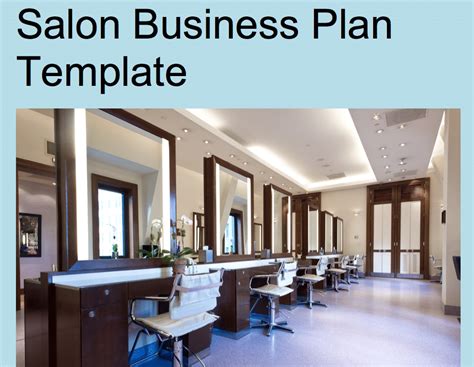 Hair Salon Business Plan Template Black Box Business Plans