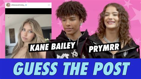 Prymrr Vs Kane Bailey Guess The Post Famous Birthdays