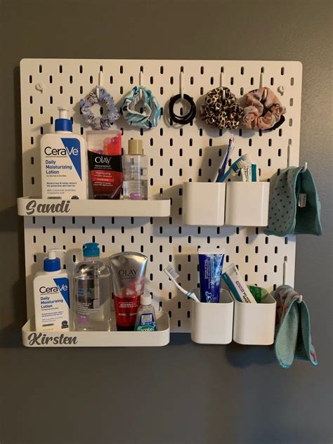 How To Hang An Ikea Pegboard With Command Strips My Inspiration Corner