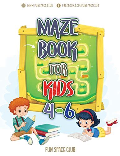 Maze Books for Kids 4-6: Amazing Maze for Kids Activity Books Ages 4-6 ...