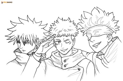 Jujutsu Kaisen Dibujos