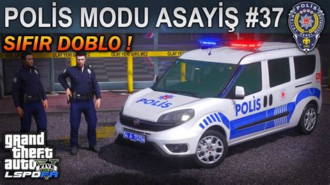 YEPYENİ DOBLO İLE OLAYLI DEVRİYE GTA 5 POLİS MODU ASAYİŞ 37