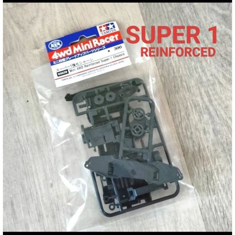 Tamiya Super 1 Reinforced Chassis Mini 4wd 95659 Original Shopee