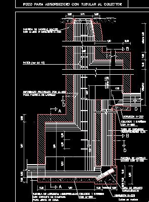 Pozo De Desague Pluvial En Autocad Librer A Cad