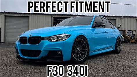 Perfect Fitment For F30 340i Youtube