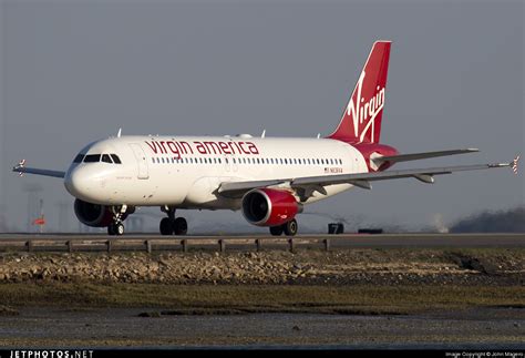 N Va Airbus A Virgin America John Magero Jetphotos