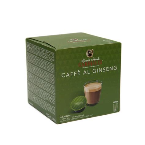 DOLCE GUSTO Coffee capsules GRAN CAFFE GARIBALDI Caffè Al Ginseng 16