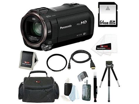 Panasonic Hc V770 Hd Camcorder With Wireless Smartphone Twin Video