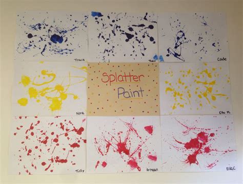 Creative Splatter Paint Activity for Older Toddlers | Simple paint
