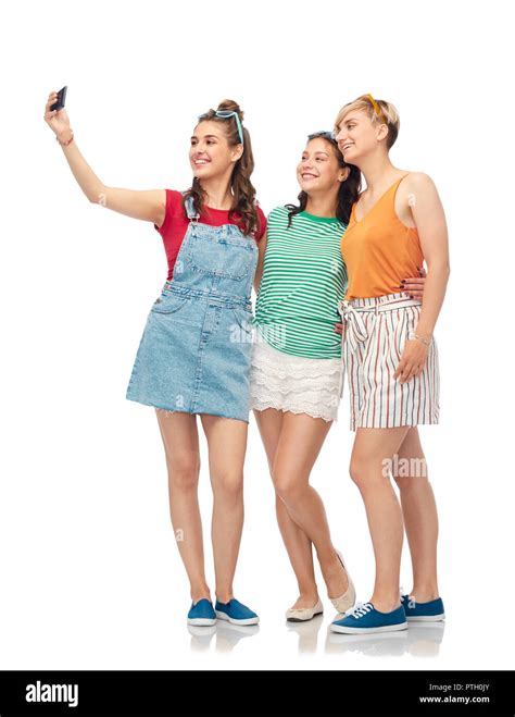 Teen Smartphone Full Length Hi Res Stock Photography And Images Alamy