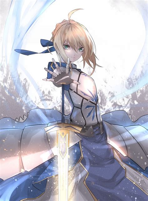 Saber By Hanabusa Eisuto Type Moon Production Fate Stay Night